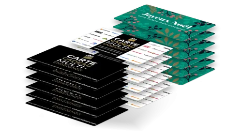 Diversité et liberté de choix sur une seule carte